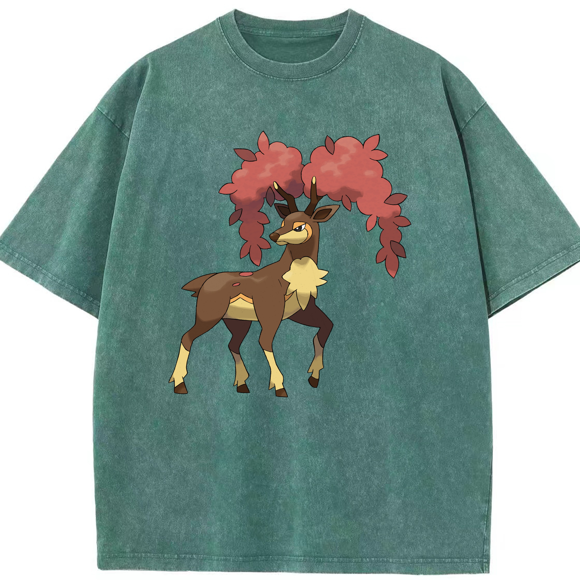 （画像用） ポケットモンスター Pokémon 綿100% ヴィンテージ風 半袖Tシャツ（フロントプリント）